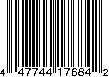 White Flower Farm Barcode