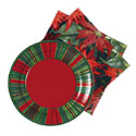 Holiday Plates and Napkins