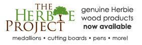 Genuine Herbie wood products now available