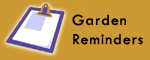 Garden Reminders