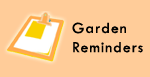 Garden Reminders