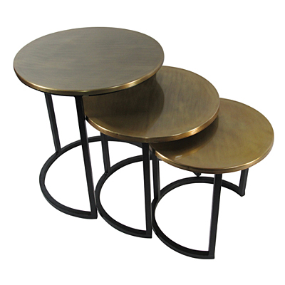Table - Abyssinia Brass Nesting