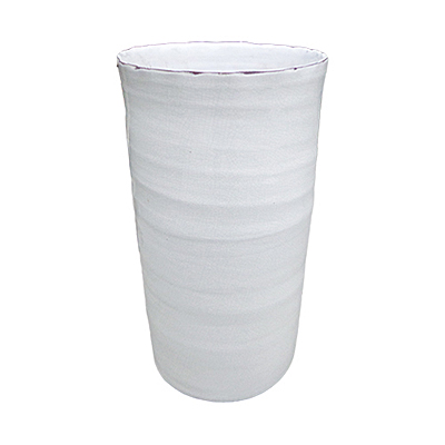 Aigle Tall Vase Pot - White