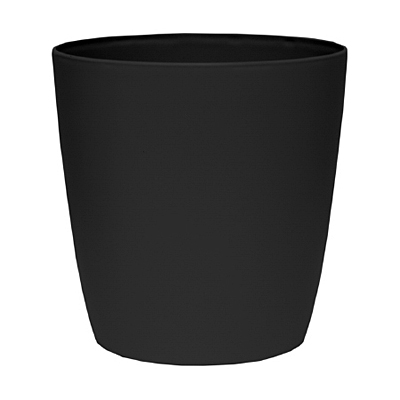 Aria Round Pot - Black