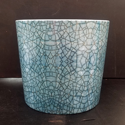 Planter 870 - Azure Craquele