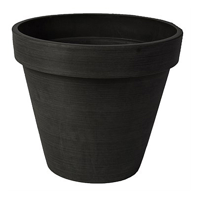 Round Band Planter - Black