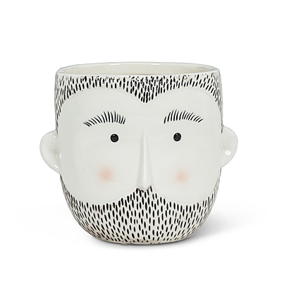 Planter - Bearded Man