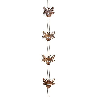 Rain Chain - Copper Bee