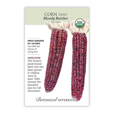 Seeds - BI Corn Bloody Butcher Org