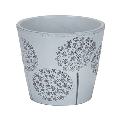 Bloomy Planter - Moonwhite
