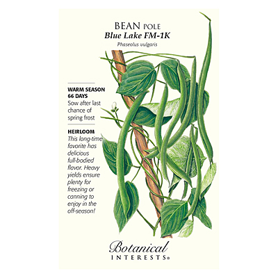 Seeds - BI Bean Pole Blue Lake