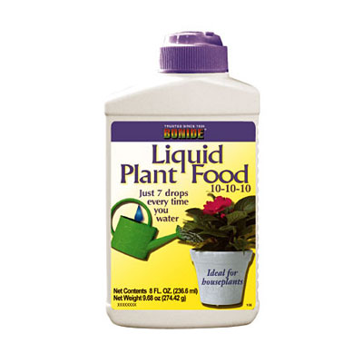 Bonide Liquid Houseplant Food 10-10-10