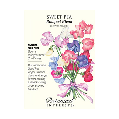 Seeds - BI Sweet Pea Bouquet Blend