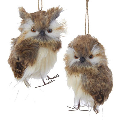 Ornament - Owl, Brown