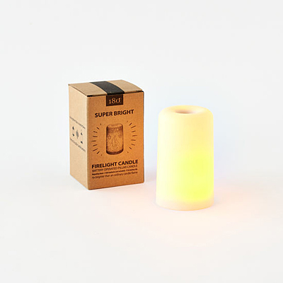LED Candle - Pillar Super Bright Firelight