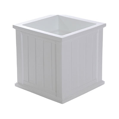 Mayne Cape Cod Planter - White