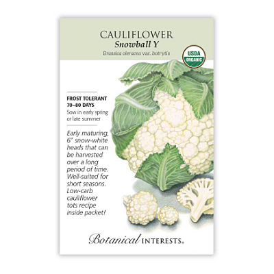 Seeds - BI Cauliflower Snowball Org