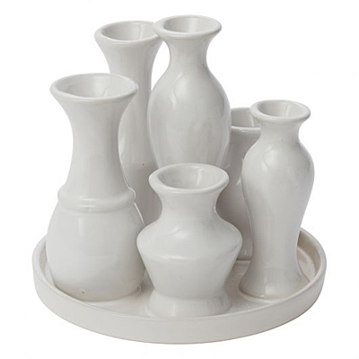 Chic Budvase - White