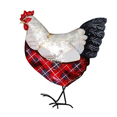 Wall Decor - Eangee Chicken Red, White, Blue