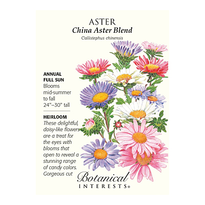 Seeds - BI Aster China Blend