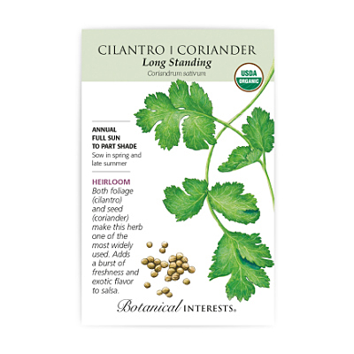 Seeds - BI Cilantro / Coriander Org