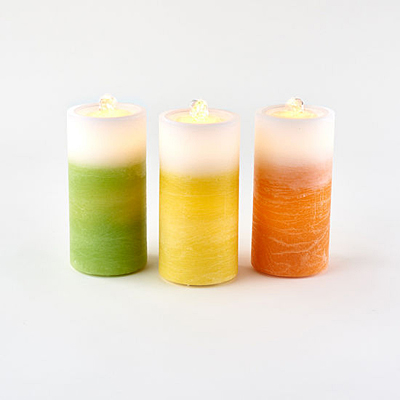 Candle - Water Wick Citrus Ombre with Remote