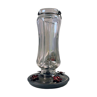 Hummingbird Feeder - Clear Vintage