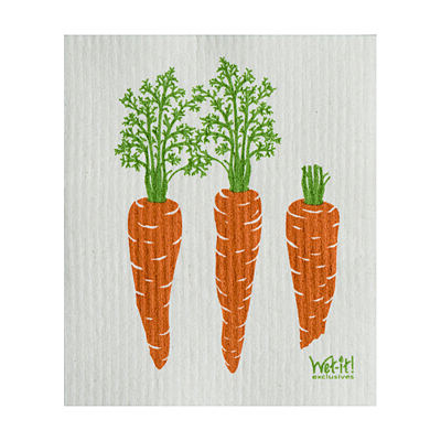 Swedish Dish Cloth - Carrot