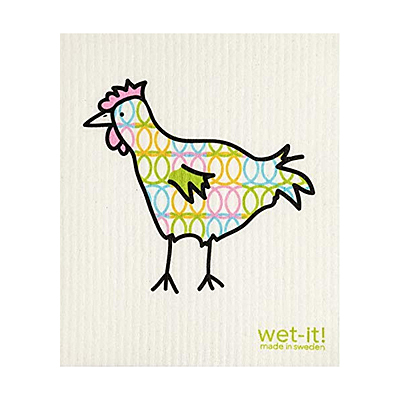 Swedish Dish Cloth - Spring Chicken