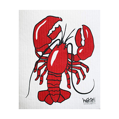 Swedish Dish Cloth - Lobster