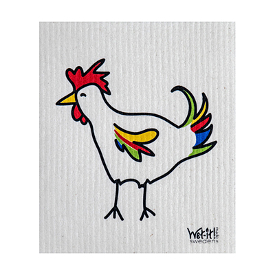 Swedish Dish Cloth - Rooster