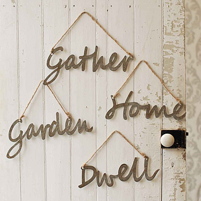 Wall Decor - Wired Comfort Words