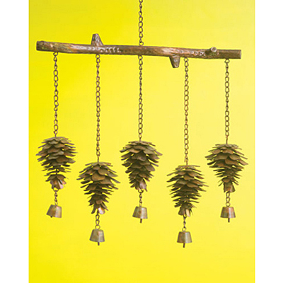 AG Pine Cone Wind Chime