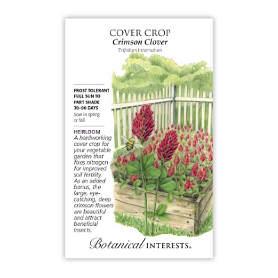Seeds - BI Cover Crop Crimson Clover
