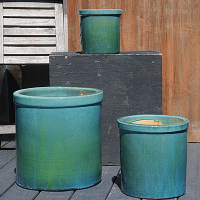 Croket Planter - Turquoise