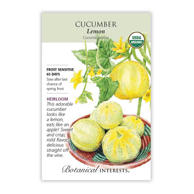 Seeds - BI Cucumber Lemon Org