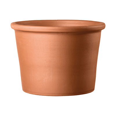 Deroma Cylinder Pot - Terracotta