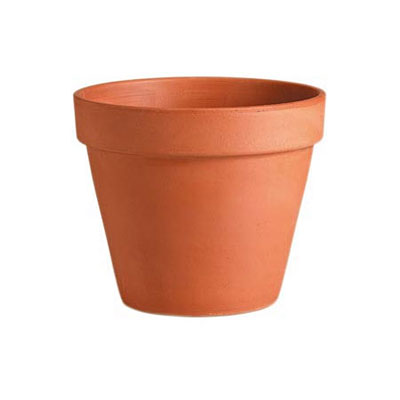 Deroma Standard Pot - Terracotta