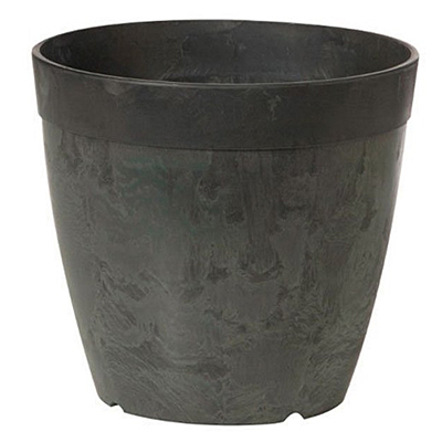 Novelty Round Dolce Pot - Black
