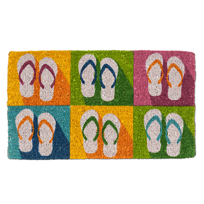 Coir Mat - Flip Flop