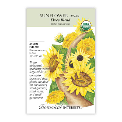 Seeds - BI Sunflower Elves Blend Org