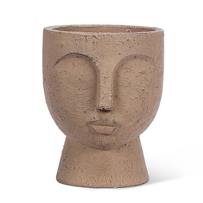 Face Pedestal Planter