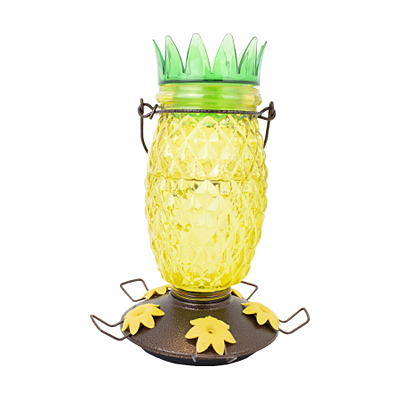 Feeder Pineapple Glass Top Fill