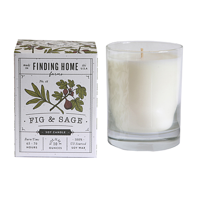 Candle - Soy, Fig & Sage,