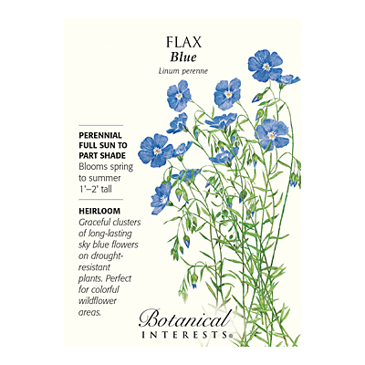 Seeds - BI Flax Blue