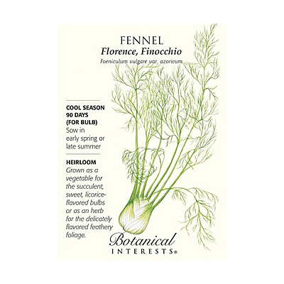 Seeds - BI Fennel Florence Finocchio