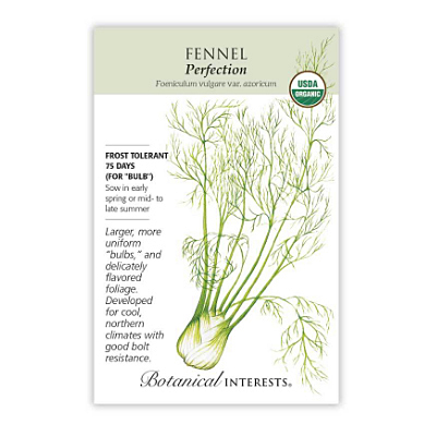 Seeds - BI Fennel Florence Perfection Org