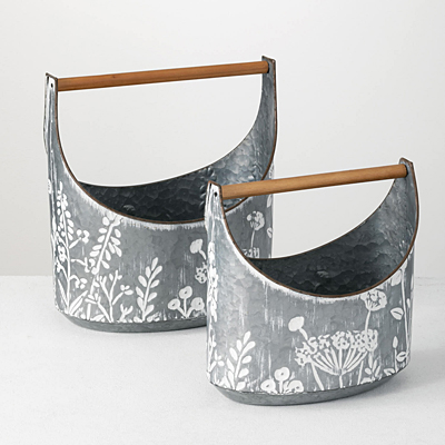 Flower Trug with Handles