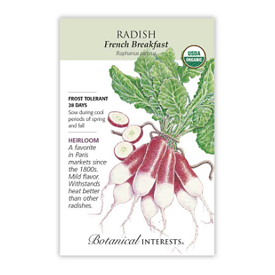 Seeds - BI Radish French Breakfast Org