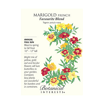 Seeds - BI Marigold French Favourite Blend